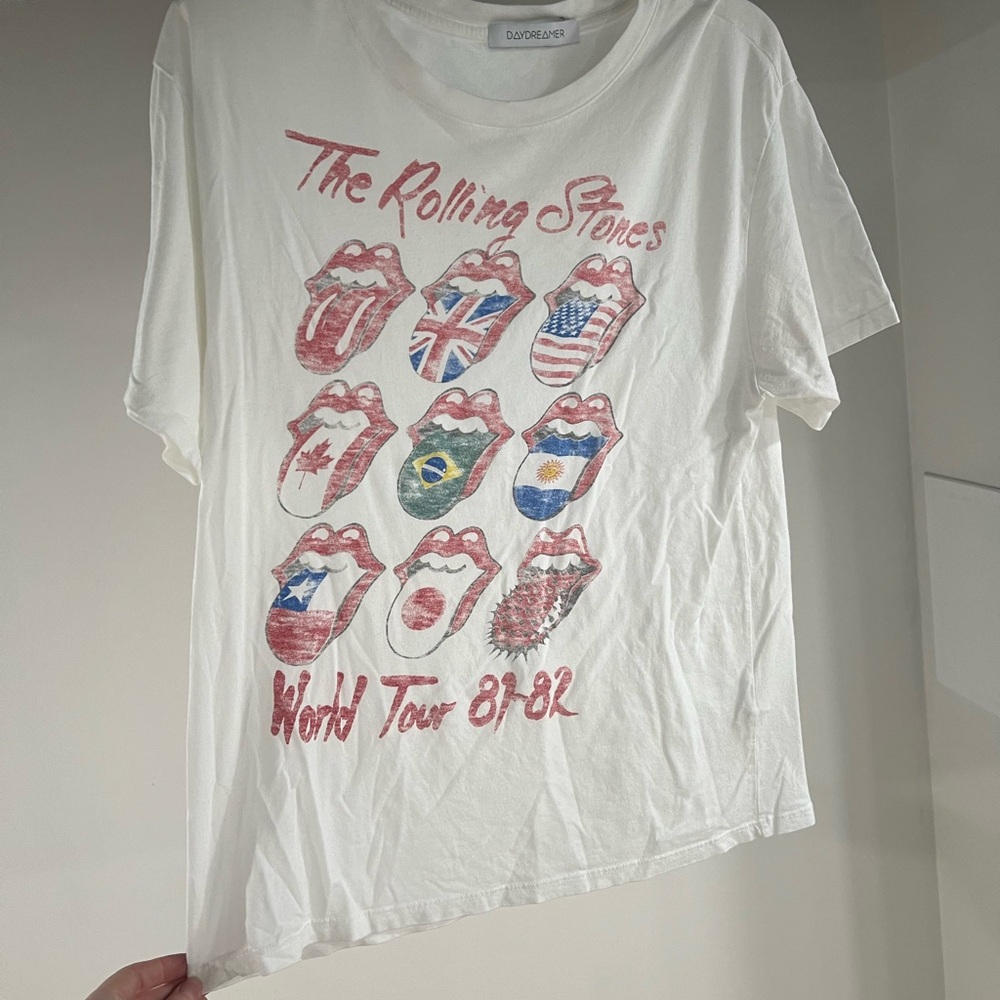 Rolling Stones World Tour 81-82 Graphic Tee